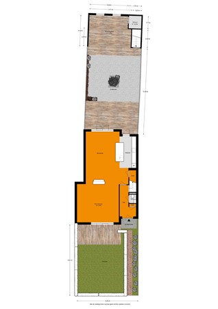 Floorplan - Noordveenweg 18, 2376 AR Nieuwe Wetering